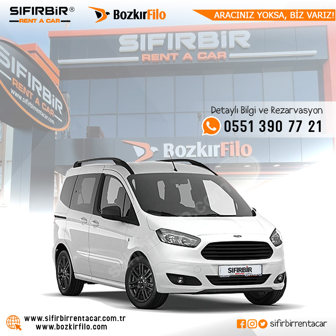 SIFIRBİR RENT A CAR | BOZKIR FİLO